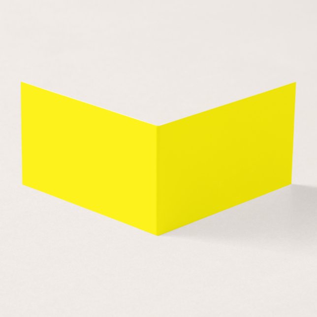 Tarjeta fondo amarillo con borde negro (Exterior)