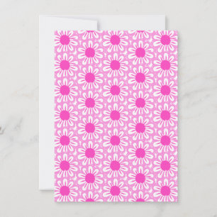 Tarjeta Fondo con patrón floral lindo
