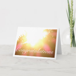 Tarjeta Fondo de copas de árboles con luz solar