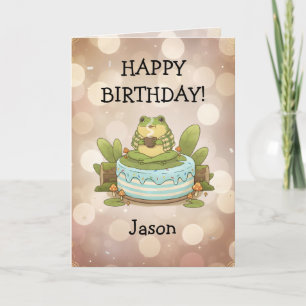 Tarjeta Fondo personalizado BG 1 Zochi sopla té