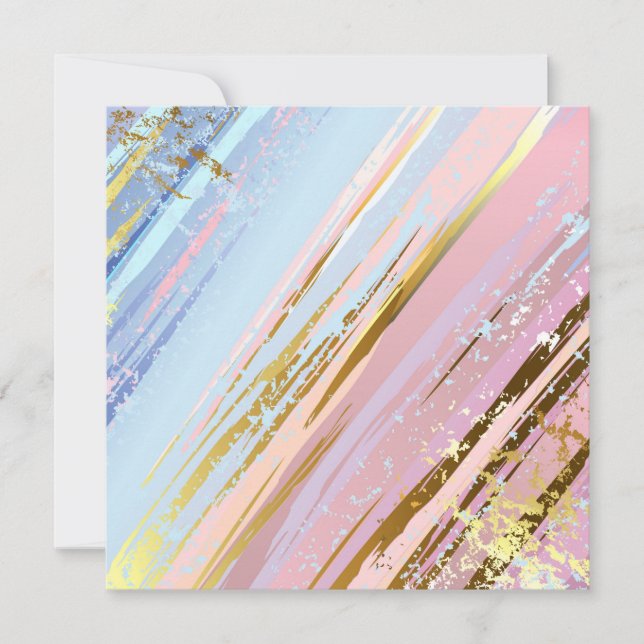 Tarjeta Fondo rosa texturizado (Anverso)