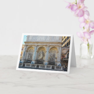 Tarjeta Fontana dell'Acqua Felice, Roma, Italia