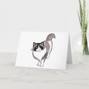 Tarjeta FooFooCat: Ragdoll descarado