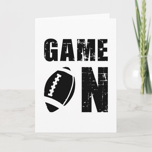 Tarjeta Football Sports USA Team Game American Gratis (Anverso)