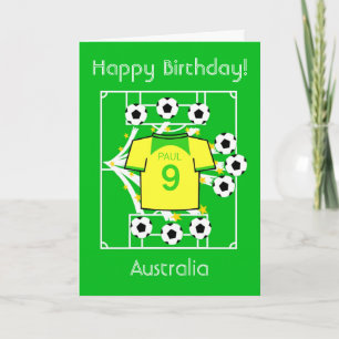 Tarjeta Football Star Australia