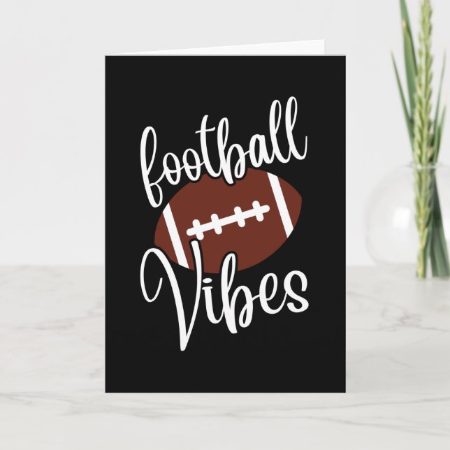 Tarjeta Football Vibes - Football Player (Anverso)