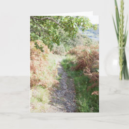 Tarjeta Footpath Coniston England