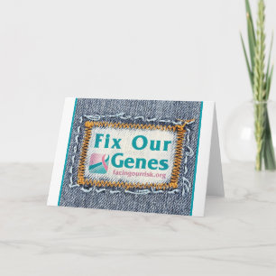 Tarjeta FORCE Fix Our Genes notecard