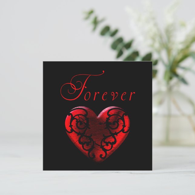 Tarjeta Forever (Anverso de pie)