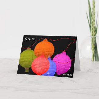 Tarjeta Forever Family Day-On Black