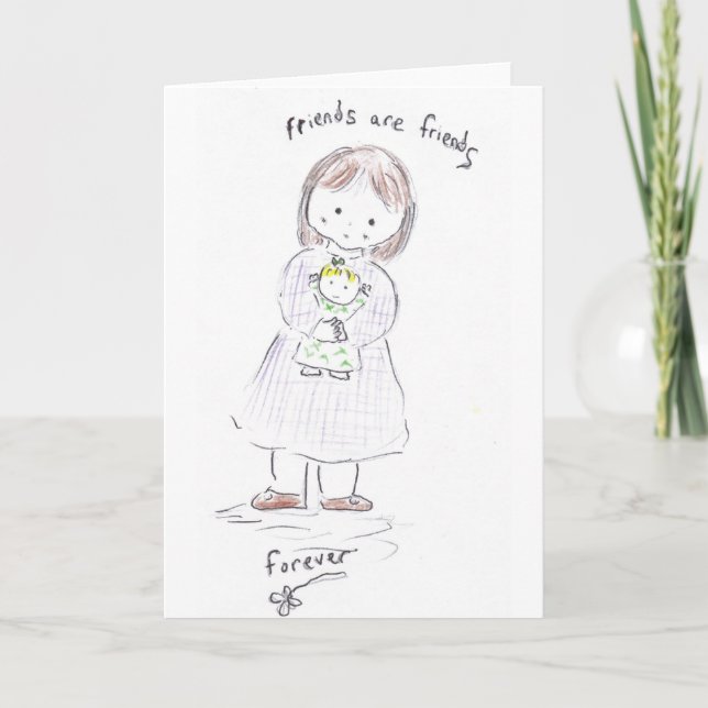 Tarjeta Forever Friends (Anverso)
