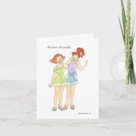 Tarjeta Forever Friends Note Blank Card