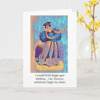 TARJETA FORGETFUL FRIEND/ HAPPY BIRTHDAY