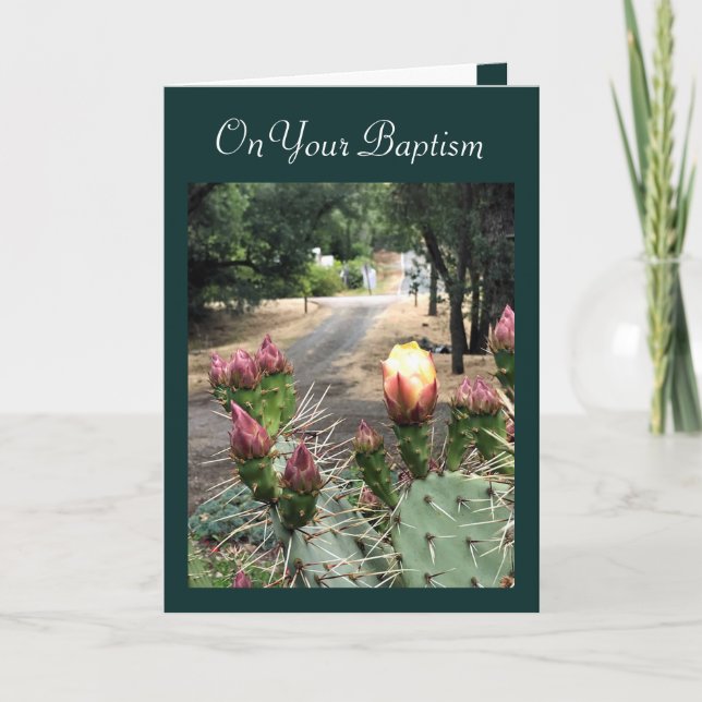 Tarjeta Forma de fidelidad Bautismo adulto (Anverso)