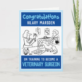 Tarjeta Formación completa de cirujanos veterinarios