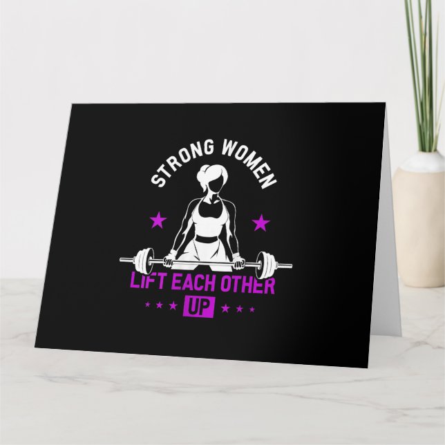 Tarjeta Formación De Gimnasio De Construcción De Cuerpos Y (Anverso)