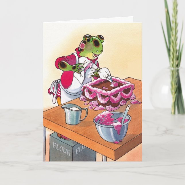 Tarjeta Formación de hielo rosada (Anverso)