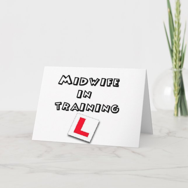 Tarjeta formación de parteras (Anverso)