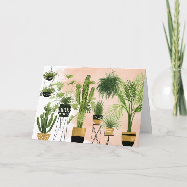 Tarjeta Formación interior de la planta del oasis el | (Anverso)