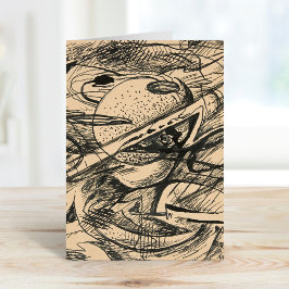 Tarjeta Formularios abstractos | Rudolf Bauer