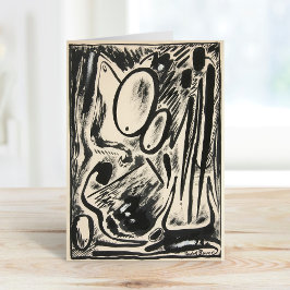 Tarjeta Formularios abstractos | Rudolf Bauer