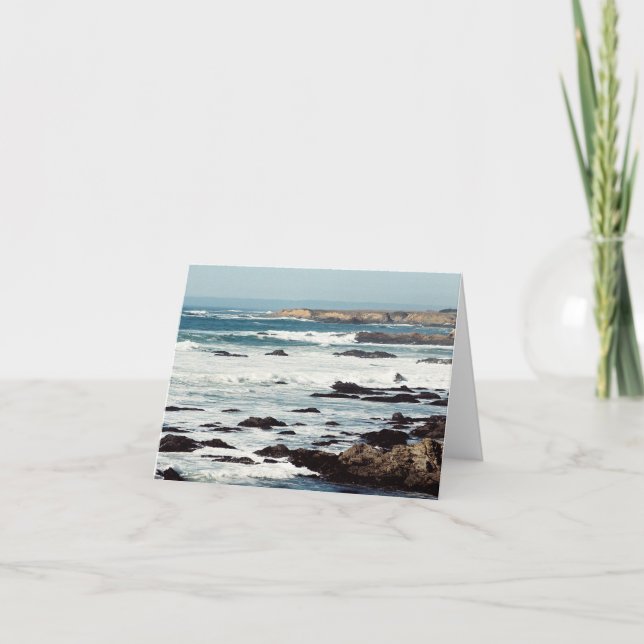 Tarjeta Fort Bragg, costa de California......... (Anverso)