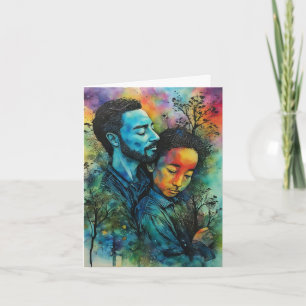 Tarjeta "Fortaleza Silenciosa" - Un Día del Padre con Alma