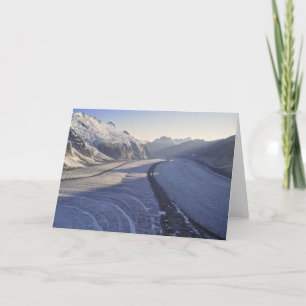 Tarjeta Foso de Juneau Icefield Gilkey (espacio en blanco