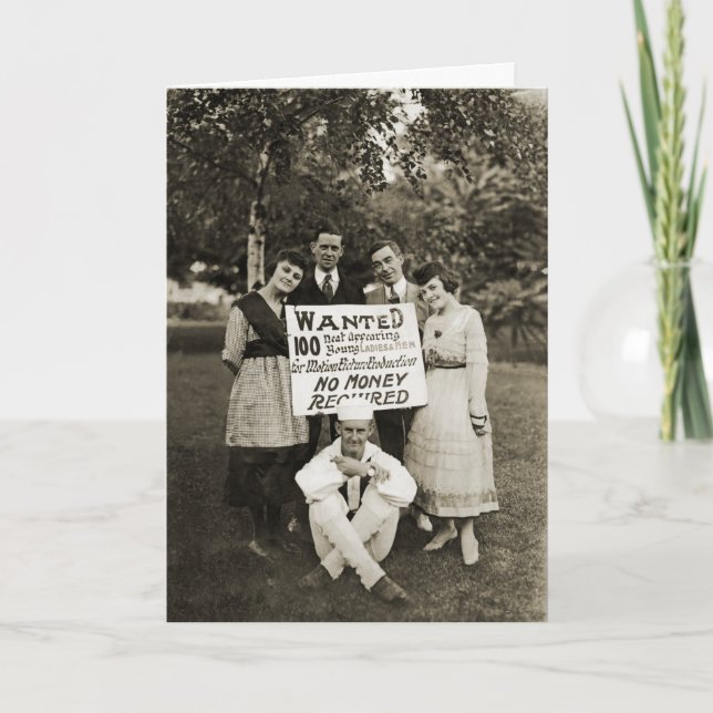 TARJETA FOTO ANTIGUA ESCENA DE PELÍCULA ACTOR ACTRRESS DE  (Anverso)