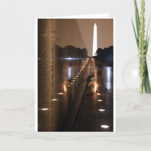 Tarjeta Foto conmemorativa de la pared de los veteranos de