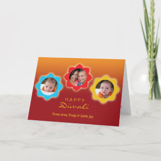 Tarjeta FOTO de Diwali