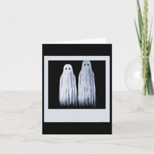 Tarjeta Foto de fantasma extraña e inusual película de ter