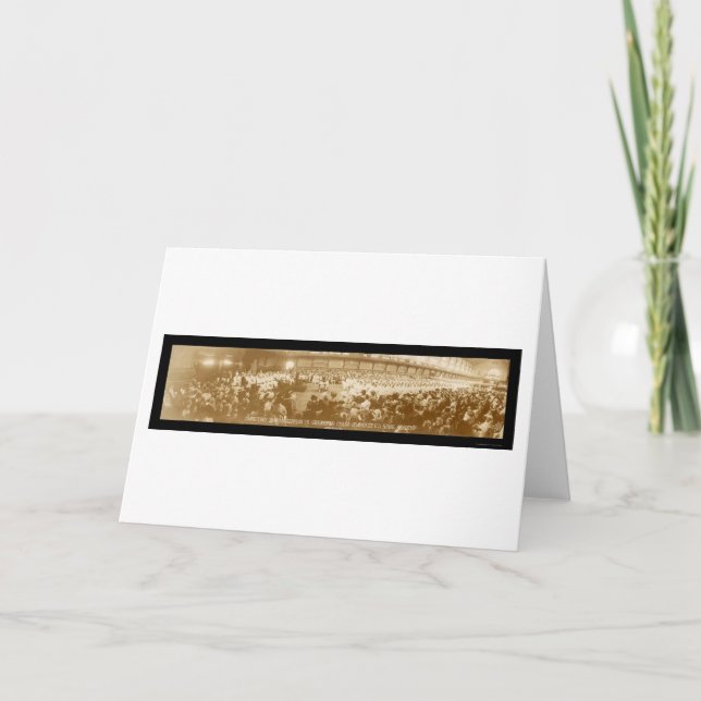 Tarjeta Foto de graduación de la Academia Naval de 1919 (Anverso)