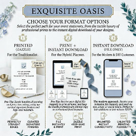 Tarjeta Foto de Graduación Estampado de Leopardo azul