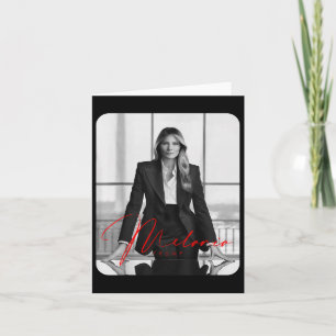 Tarjeta Foto de inauguración de la Primera Dama de Melania