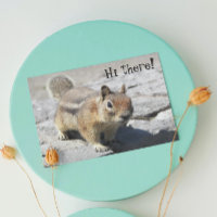 Foto de la ardilla terrestre de Cute Cumpleaños