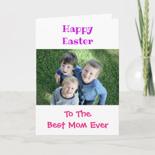 Tarjeta Foto de los mejores niños de la historia de la mam