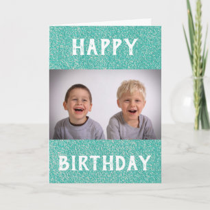 Tarjeta Foto de los mejores niños de la historia del mundo