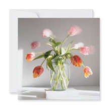 foto de naturaleza muerta de tulipanes Gracias Ami