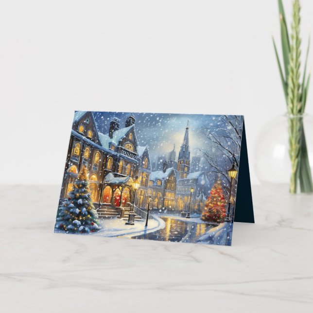 Tarjeta Foto de Navidades de Victoria (Anverso)