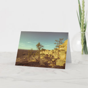 Tarjeta Foto de paisaje de El Malpais, Nuevo México