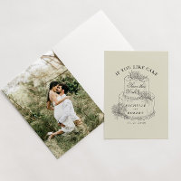Foto De Pastel De Boda Esbozado Vintage Guardar La