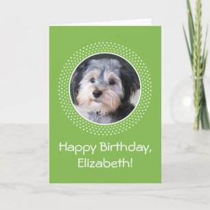 Tarjeta Foto de Personalizable de cumpleaños
