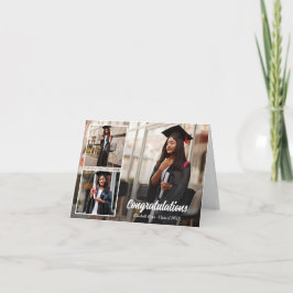 Tarjeta Foto de Personalizado de graduación