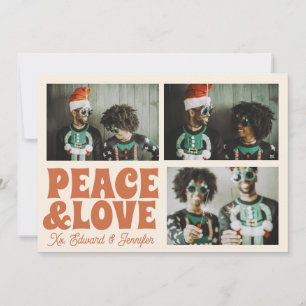 Tarjeta foto de Poloraid, Navidades divertidos de Merry Xm