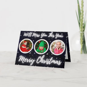 Tarjeta Foto de Starry Navidades