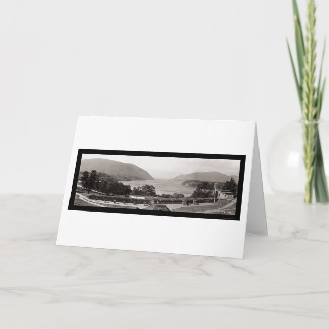 Tarjeta Foto de West Point NY 1909 (Anverso)