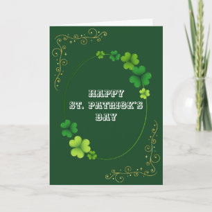 Tarjeta Foto del Día de San Patricio