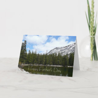 Tarjeta Foto del Parque Nacional Yosemite del Lago Snowya