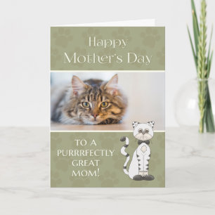 Tarjeta Foto del personalizado del Día de la Madre